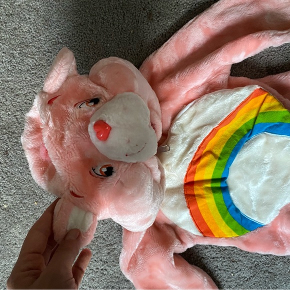 Vintage Rainbow Carebear Costume Girls Pink 1-2 Years SHIPS FAST FOR HALLOWEEN - Picture 3 of 8